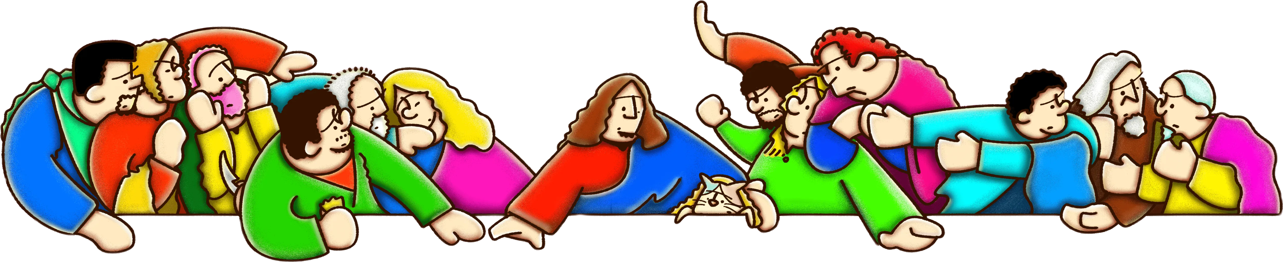 最後の晩餐イラスト