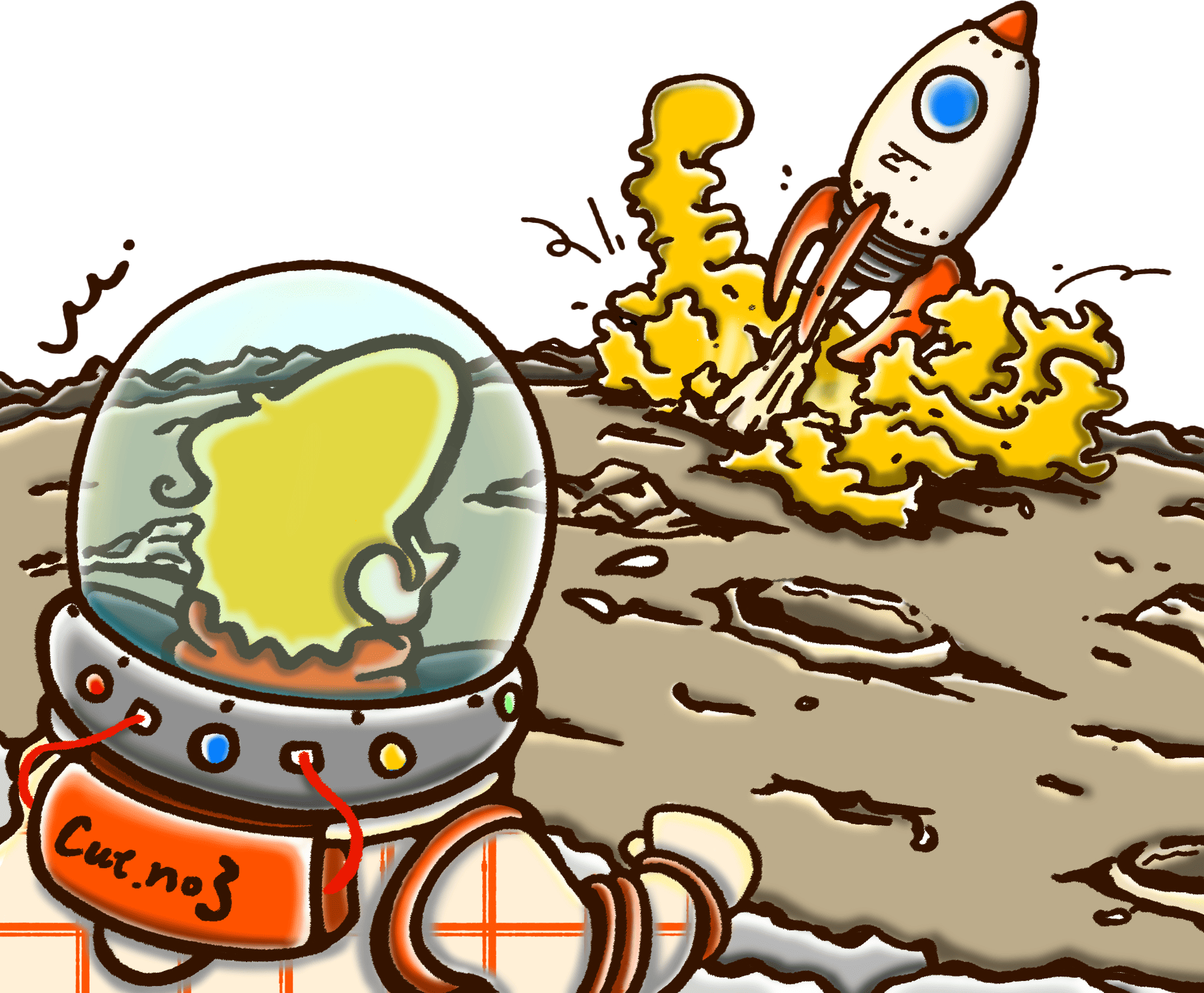 宇宙のイラスト