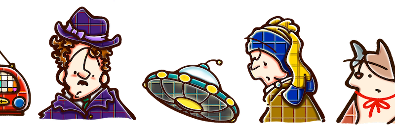 ステッカーイラスト